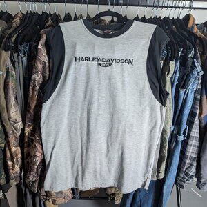 Harley Davidson vintage muscle tank top